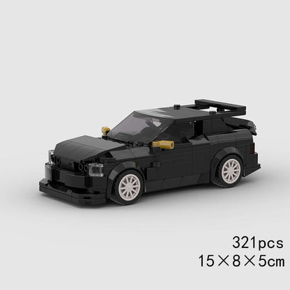 Ford Escort Cosworth Black Custom Car MOC15