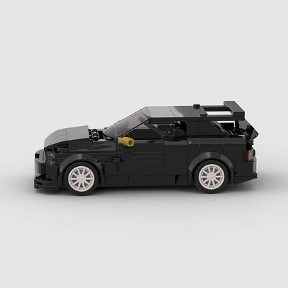 Ford Escort Cosworth Black Custom Car MOC4