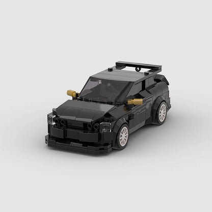Ford Escort Cosworth Black Custom Car MOC1