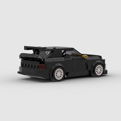 Ford Escort Cosworth Black Custom Car MOC3