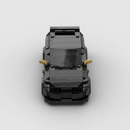 Ford Escort Cosworth Black Custom Car MOC6