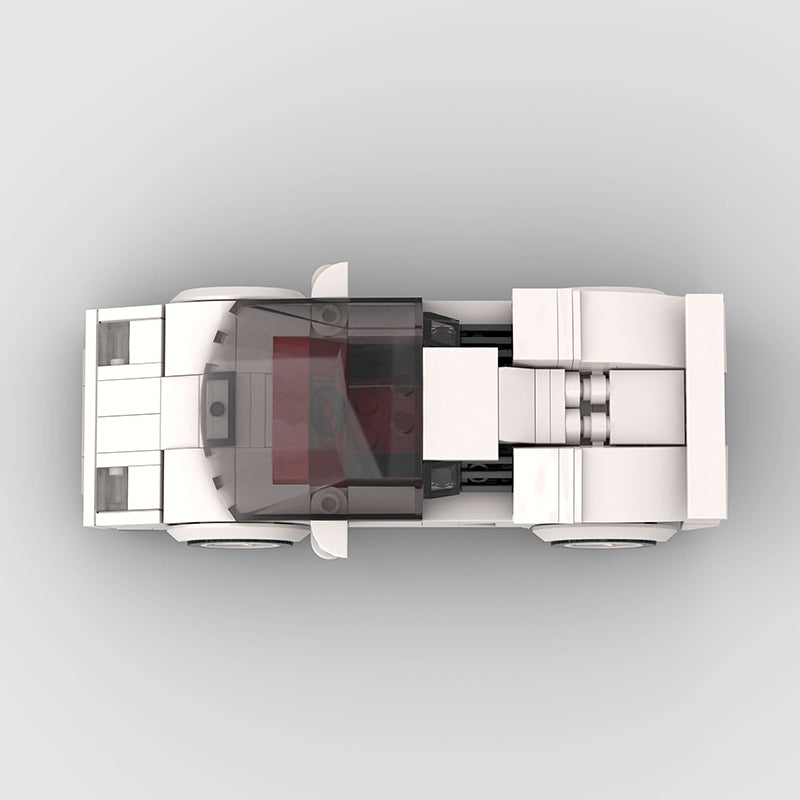Lamborghini Countach Classic White Custom Car7