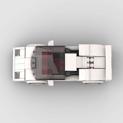 Lamborghini Countach Classic White Custom Car7