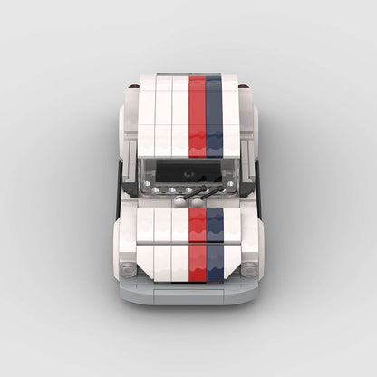 Volkswagen Beetle White Custom Car MOC6