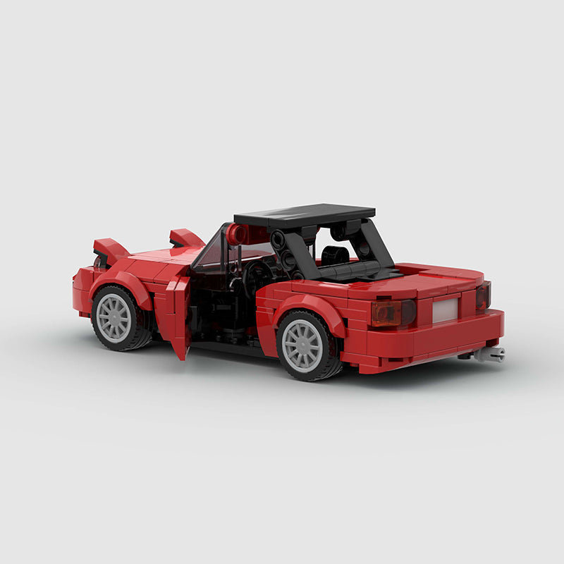 Mazda MX-5 Miata Convertible Custom Car MOC