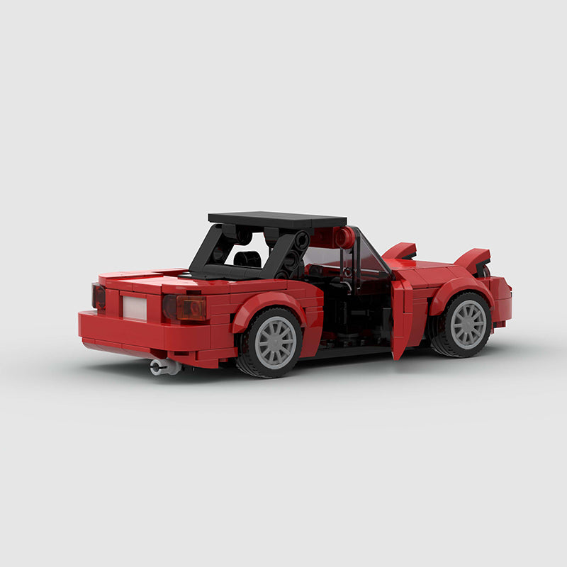 Mazda MX-5 Miata Convertible Custom Car MOC