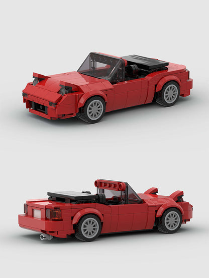 Mazda MX-5 Miata Convertible Custom Car MOC