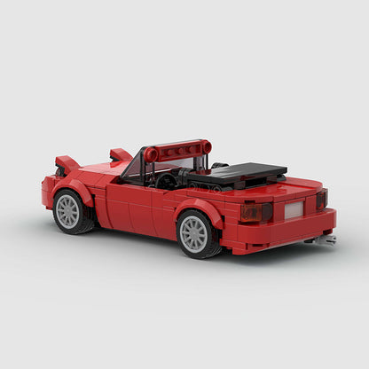 Mazda MX-5 Miata Convertible Custom Car MOC
