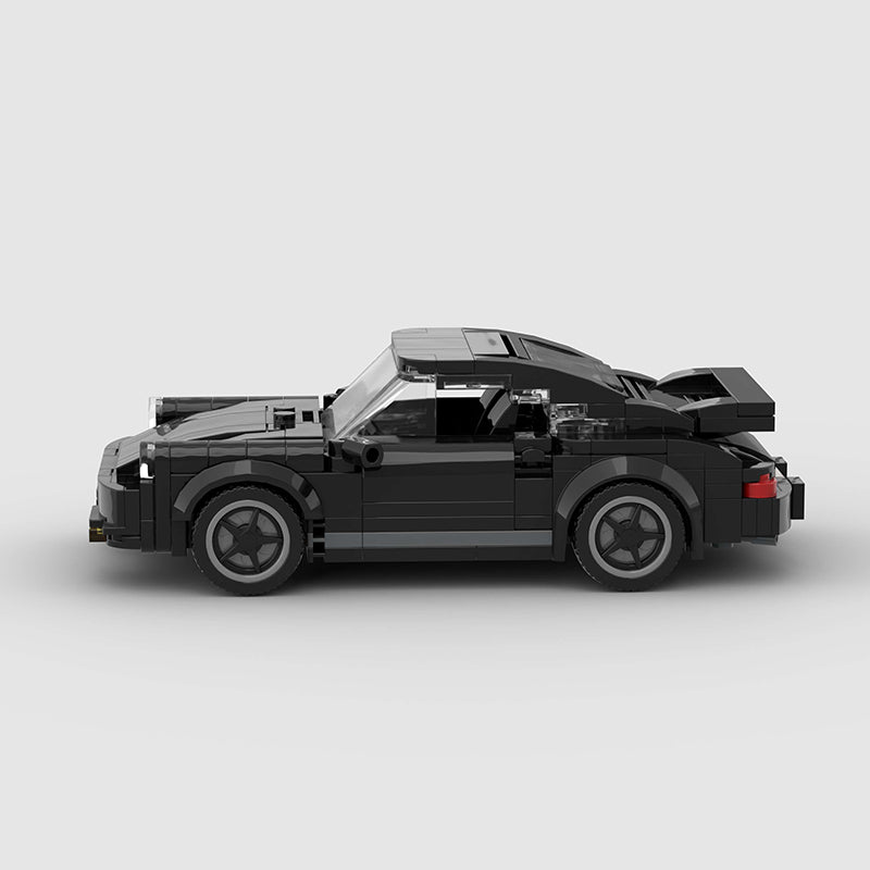 Porsche 911 Turbo Blackbird Custom Car MOC3