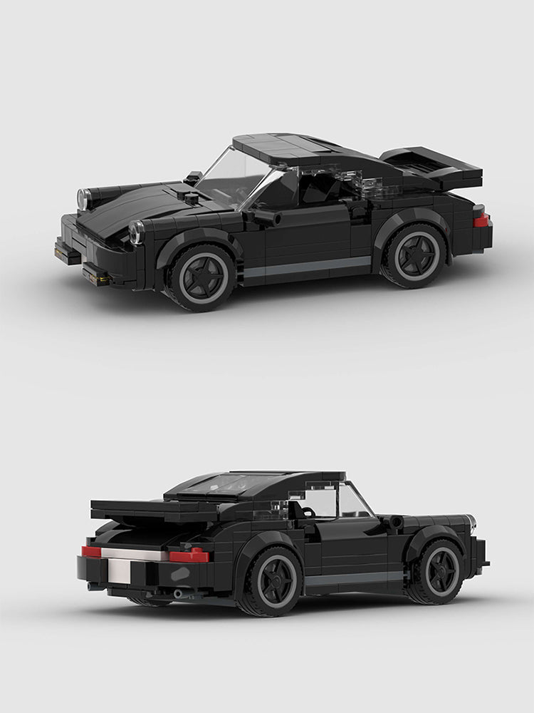 Porsche 911 Turbo Blackbird Custom Car MOC8