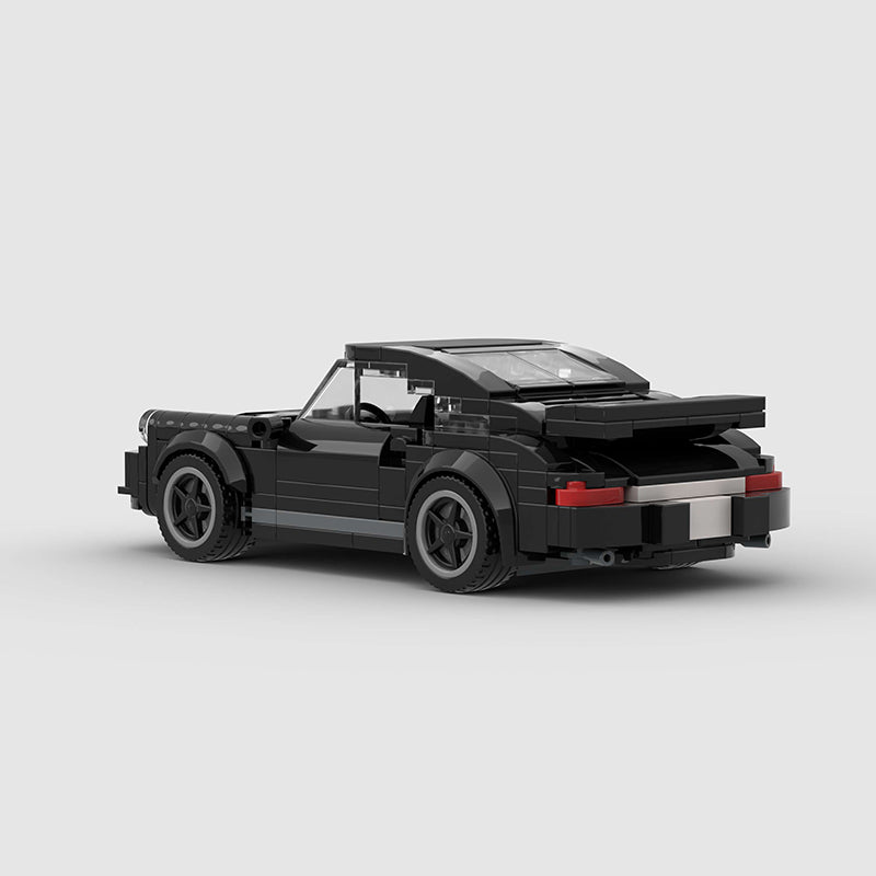 Porsche 911 Turbo Blackbird Custom Car MOC4