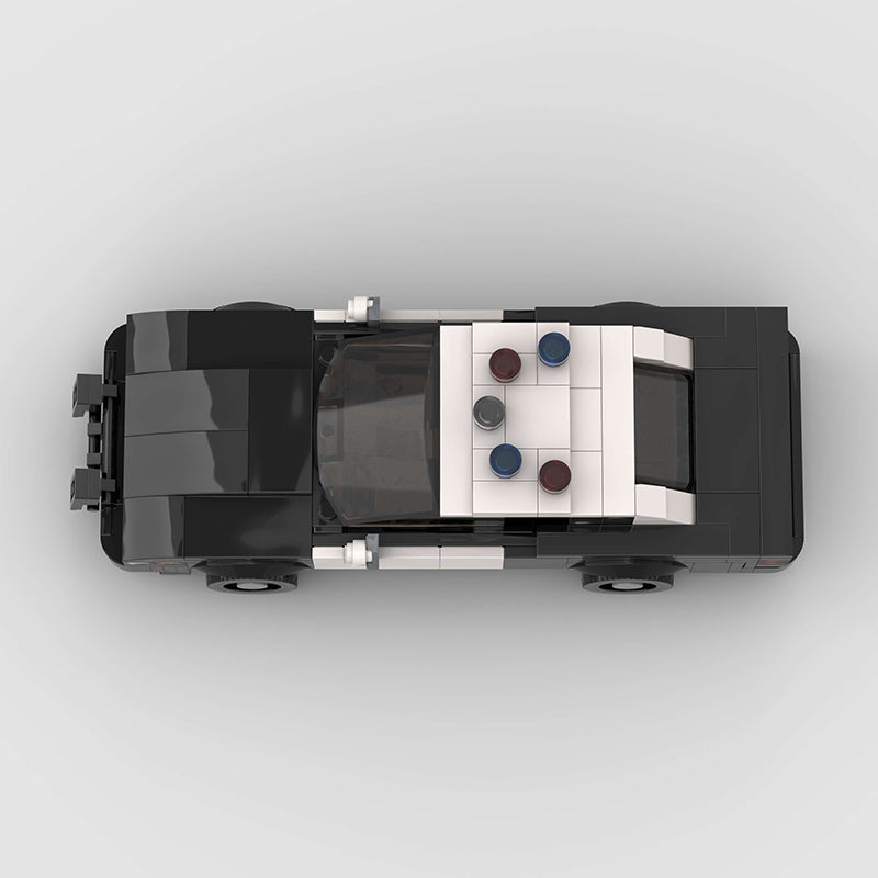 Crown Victoria 1993 Police Interceptor Custom Car MOC7