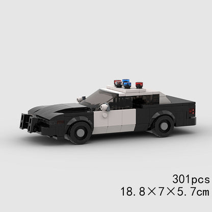 Crown Victoria 1993 Police Interceptor Custom Car MOC9