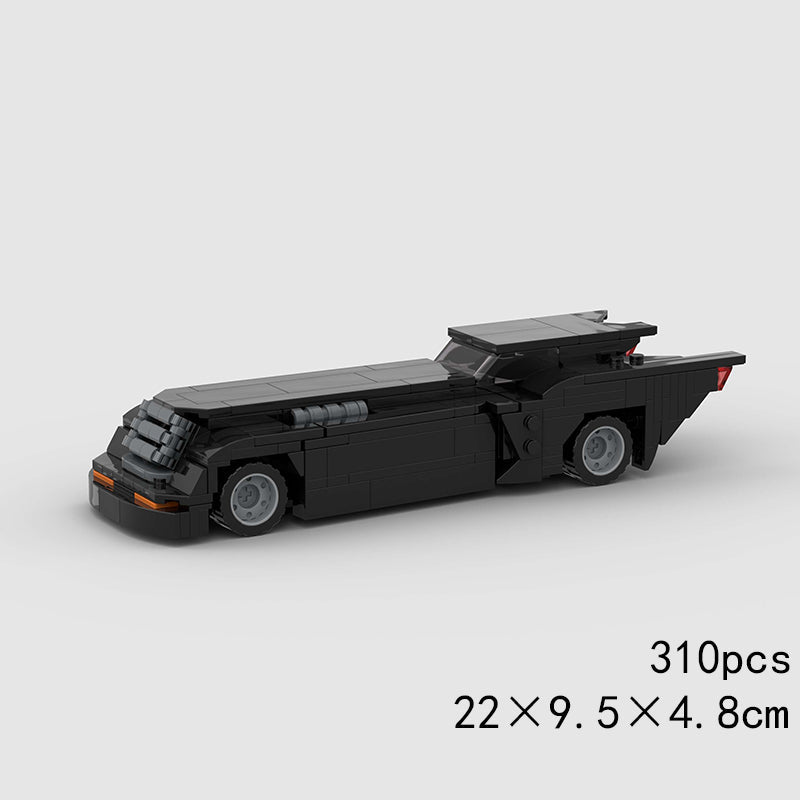 Batman Batmobile Custom DC Superhero Car MOC10