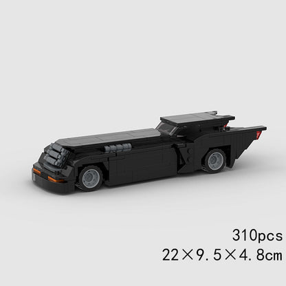 Batman Batmobile Custom DC Superhero Car MOC10