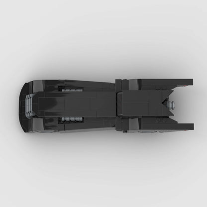 Batman Batmobile Custom DC Superhero Car MOC9