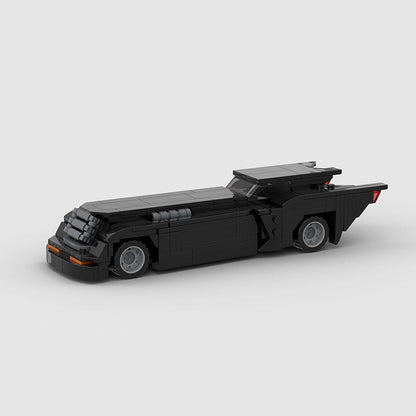 Batman Batmobile Custom DC Superhero Car MOC2