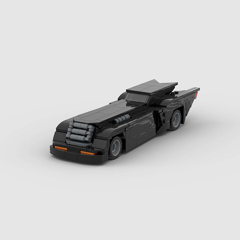 Batman Batmobile Custom DC Superhero Car MOC1