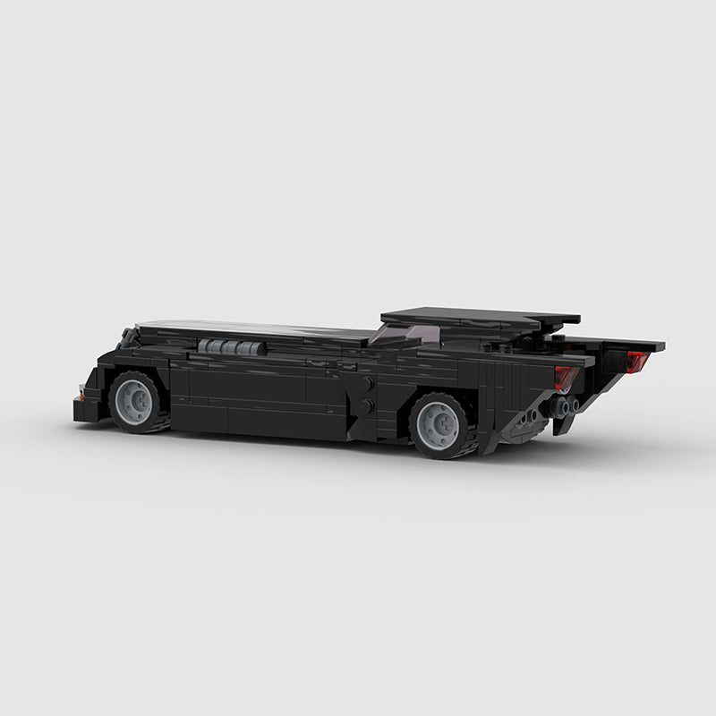 Batman Batmobile Custom DC Superhero Car MOC4