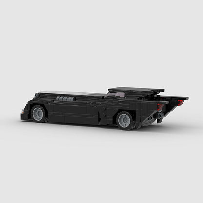 Batman Batmobile Custom DC Superhero Car MOC4
