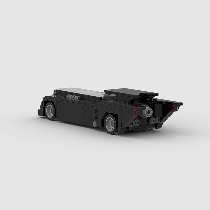 Batman Batmobile Custom DC Superhero Car MOC5