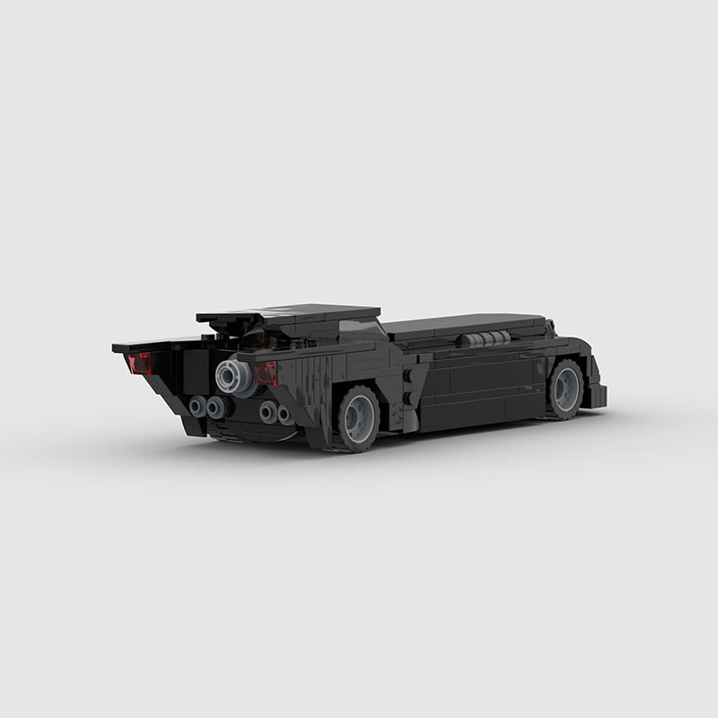 Batman Batmobile Custom DC Superhero Car MOC7