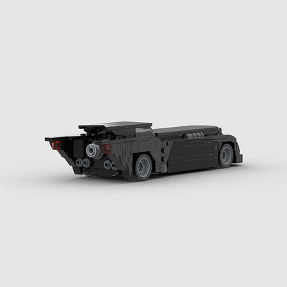 Batman Batmobile Custom DC Superhero Car MOC7