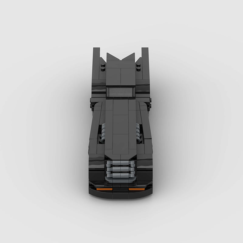 Batman Batmobile Custom DC Superhero Car MOC8