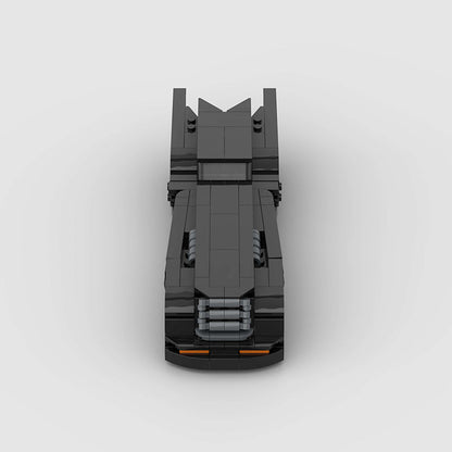 Batman Batmobile Custom DC Superhero Car MOC8