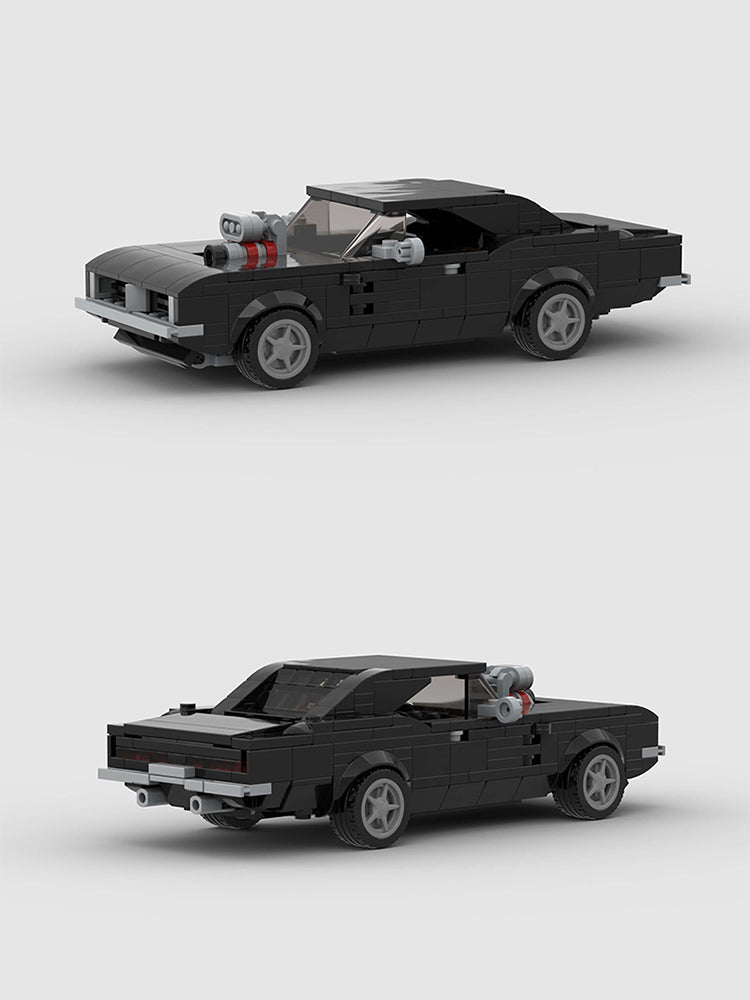 Dodge Hell Charger Classic Custom Car MOC16
