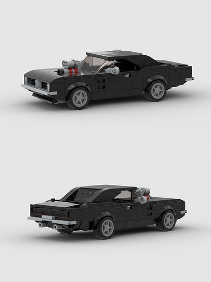 Dodge Hell Charger Classic Custom Car MOC16
