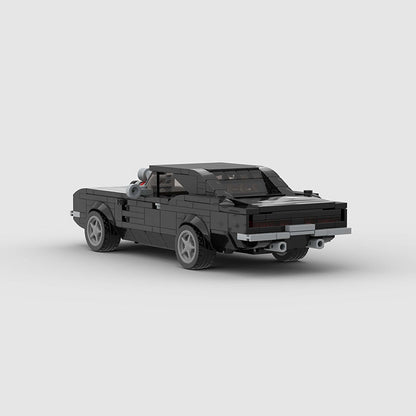 Dodge Hell Charger Classic Custom Car MOC6