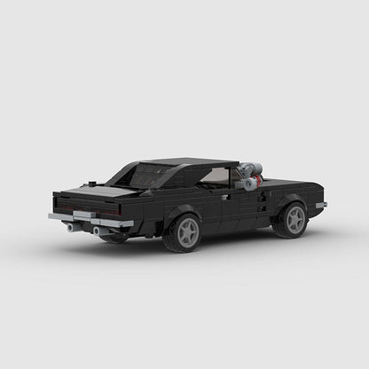 Dodge Hell Charger Classic Custom Car MOC7