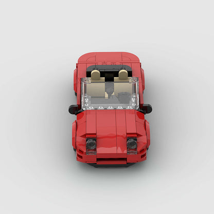 Mazda MX-5 NA Convertible Custom Car MOC