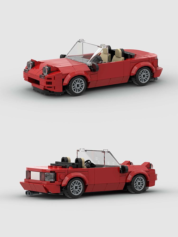 Mazda MX-5 NA Convertible Custom Car MOC