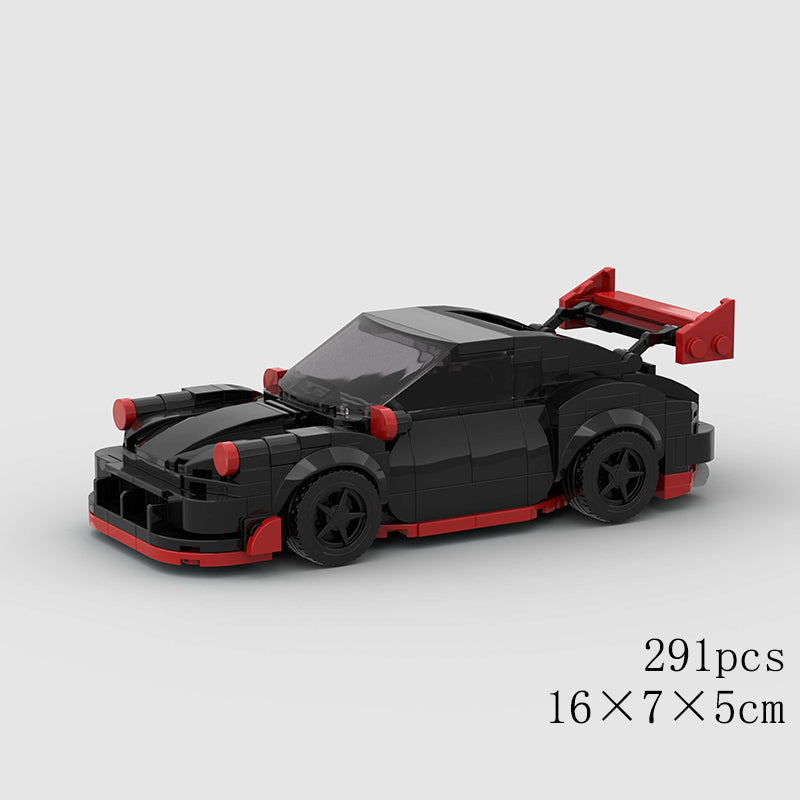 Black Porsche 911 GTRS Custom Car9