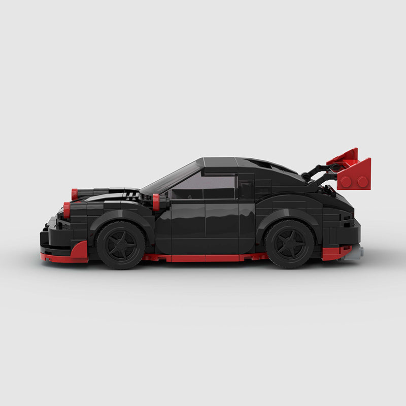 Black Porsche 911 GTRS Custom Car4