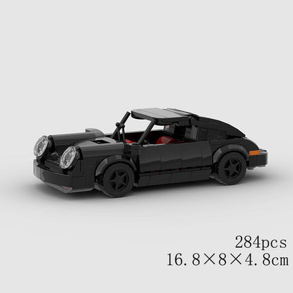 Porsche Black Bird Turbo 930 Custom Car MOC10