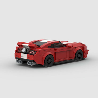 Ford Mustang Red Custom Car MOC8