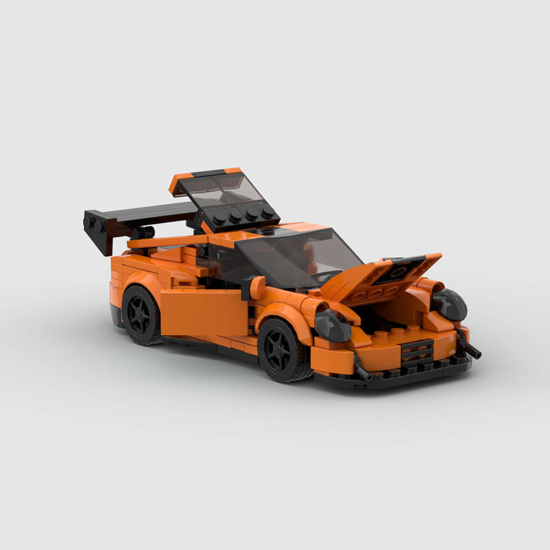 Porsche 911 GT2RS Orange Custom Car MOC11
