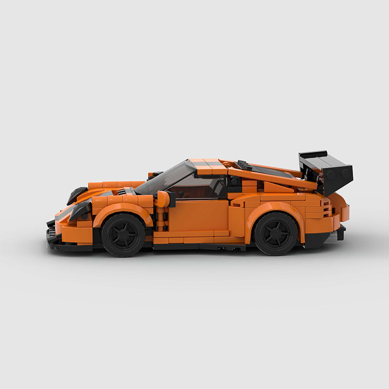 Porsche 911 GT2RS Orange Custom Car MOC14