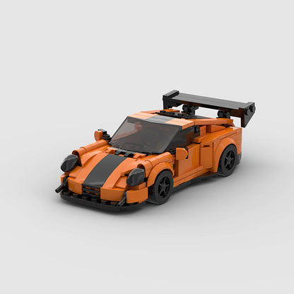 Porsche 911 GT2RS Orange Custom Car MOC1