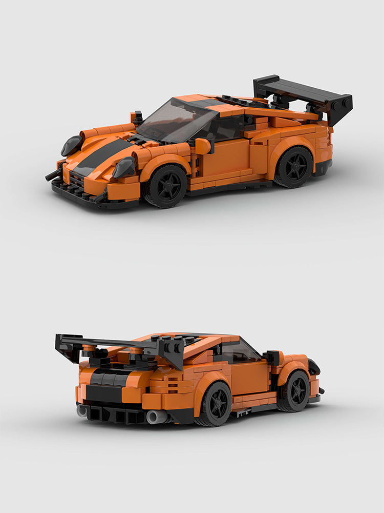 Porsche 911 GT2RS Orange Custom Car MOC18