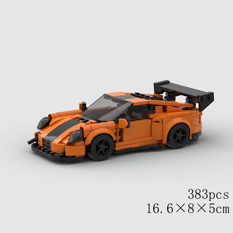 Porsche 911 GT2RS Orange Custom Car MOC17