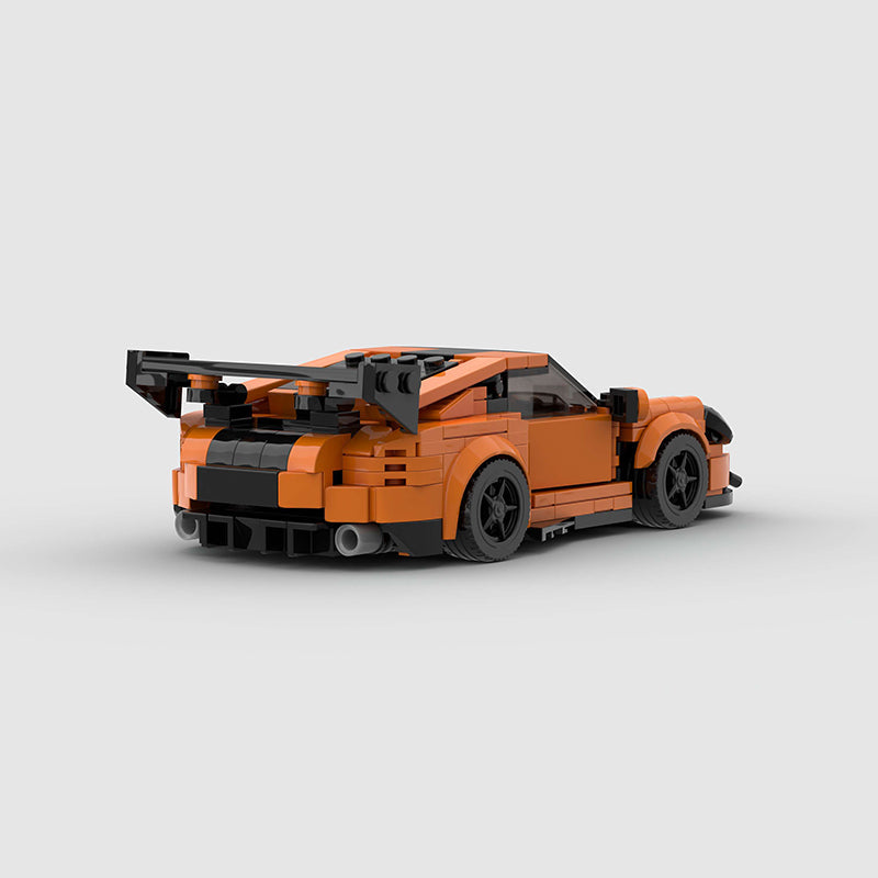 Porsche 911 GT2RS Orange Custom Car MOC5