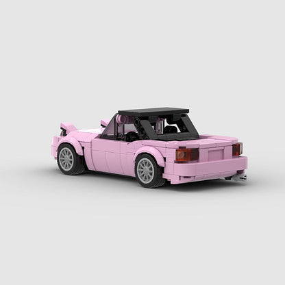 Mazda MX5 Pink Edition Custom Car MOC12