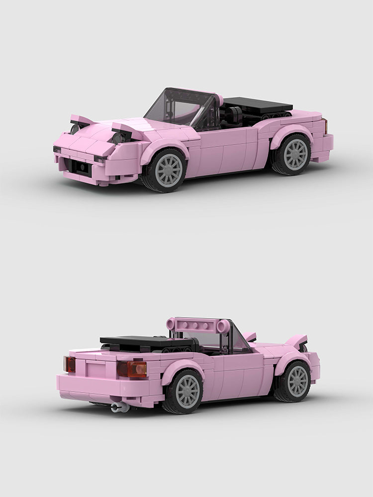 Mazda MX5 Pink Edition Custom Car MOC14