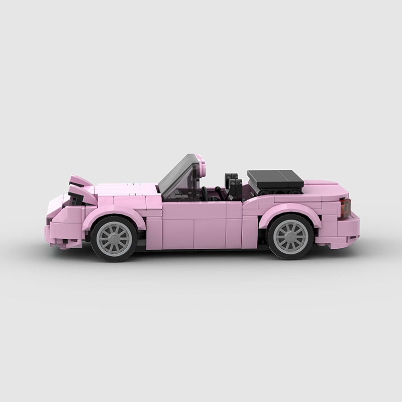 Mazda MX5 Pink Edition Custom Car MOC3