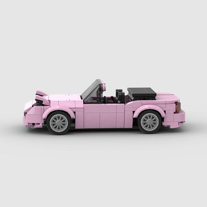 Mazda MX5 Pink Edition Custom Car MOC3
