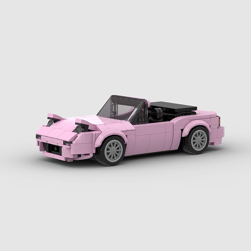 Mazda MX5 Pink Edition Custom Car MOC4